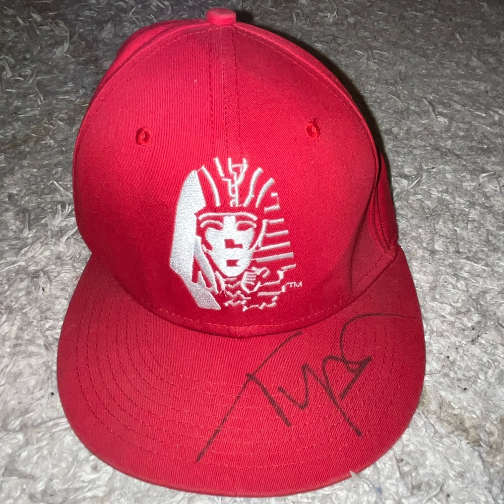 signed Tyga hat